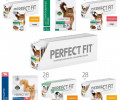 Корм для кошек Perfect fit, новый в упаковках, сухой и пауч