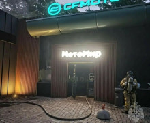 Пожар в магазине мототехники на Дадаева ликвидирован