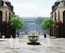 В Калининграде для кампуса БФУ создали скульптуру «Три критики Канта»