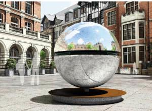 В Калининграде для кампуса БФУ создали скульптуру «Три критики Канта»