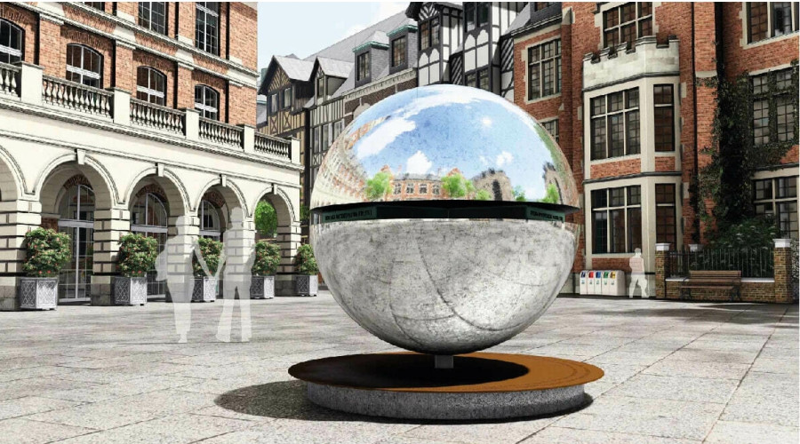 В Калининграде для кампуса БФУ создали скульптуру «Три критики Канта»