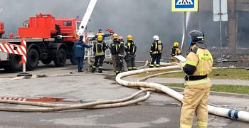 Открытое горение ликвидировано в торговом центре «Гиант» в Калининграде