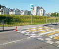 В Гурьевске автомобиль совершил наезд на пешехода в зоне перехода