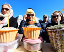 Освящение пасхальных продуктов прошло в Кафедральном соборе Калининграда