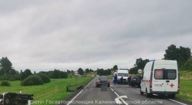 Два ДТП на трассе Калининград — Нестеров: одно со смертельным исходом