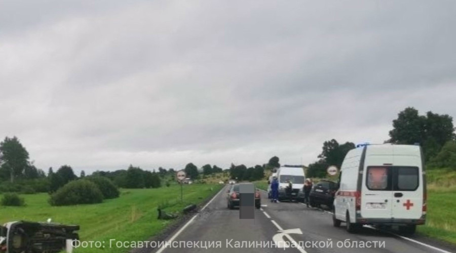 Два ДТП на трассе Калининград — Нестеров: одно со смертельным исходом
