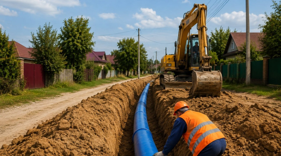 В Майском построят новую водопроводную сеть за 254 млн рублей