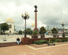 Площадь Победы в Калининграде закрыли на ремонт до ноября
