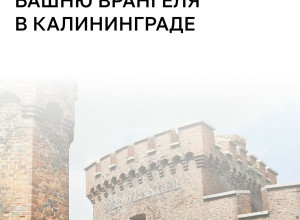В Башне Врангеля в Калининграде откроют штаб-квартиру РВИО и отделение Союза писателей