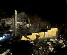 В Калининграде при пожаре в дачном доме погиб мужчина