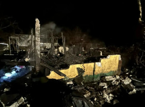 В Калининграде при пожаре в дачном доме погиб мужчина