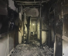 Пожар в квартире на улице Гагарина потушен в ночное время