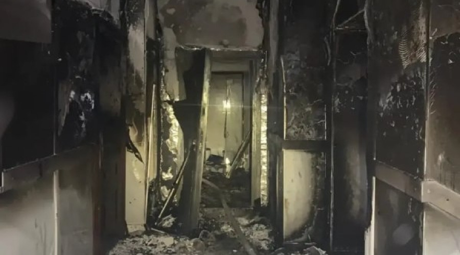 Пожар в квартире на улице Гагарина потушен в ночное время