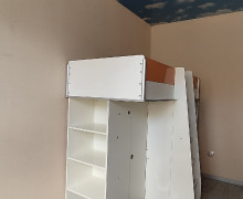 Продам детскую кровать-чердак с матрасом