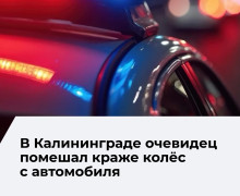 В Калининграде задержаны подозреваемые в попытке кражи колёс с автомобиля Mercedes