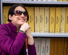 В Калининградской библиотеке для слепых помогают открывать новые возможности