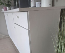 Продам белую кухню БУ
