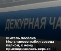 В Калининградской области пенсионер пострадал в конфликте с соседом из-за обустройства въезда во двор