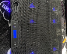 Ноутбук ASUS в комплекте с ковриком, мышкой, охладителем и сумкой