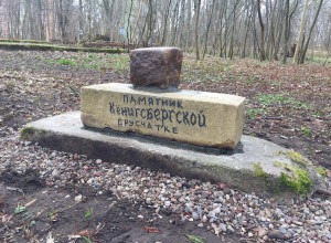 В Калининграде неизвестные разбили бюст Карла Маркса в палисаднике