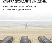 В понедельник, 15 июня, в Калининградской области прогнозируются затяжные дожди и ливни