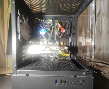 Компьютер с видеокартой GTX1660 Super, процессором Intel i5 6600 и SSD 256 гб