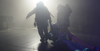 Старший инструктор Кирилл Медведский рассказал о пожаре в ТЦ «Гиант» на Московском проспекте