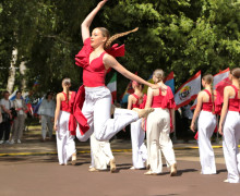 В Черняховске прошел фестиваль «Цветы России»