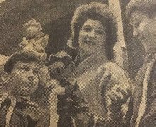 Спустя 54 года: калининградская пара повторила снимок у Кафедрального собора