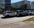 В Калининграде на улице Ульяны Громовой столкнулись три автомобиля, пострадал ребенок