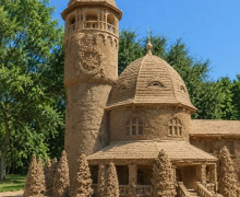 Песчаные скульптуры любимых мест Калининграда: новый спецпроект «Лепота»