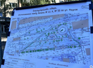 В Калининграде благоустроят сквер у женской консультации на улице Фрунзе