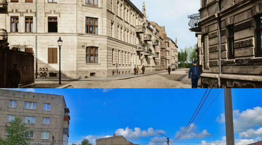 Улица Горького в Советске: как выглядит бывшая Jägerstraße