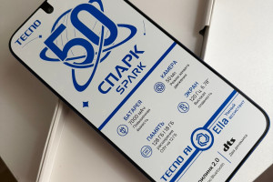 Продам новый TECNO Spark 50 (6/128 ГБ), синий
