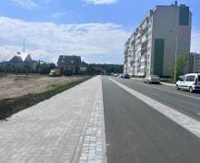 В Калининграде завершили строительство нового участка Тихоокеанской с учётом интересов всех участников движения