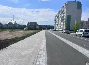 В Калининграде завершили строительство нового участка Тихоокеанской с учётом интересов всех участников движения