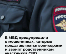 МВД предупреждает о новой мошеннической схеме, нацеленной на родственников участников СВО