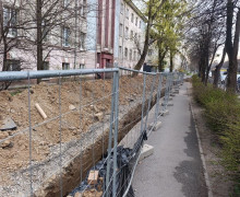 Реконструкция перекрёстка на улицах Невского и Дадаева в Калининграде началась с работ по сетям