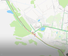 У въезда в Чкаловск столкнулись две легковые машины