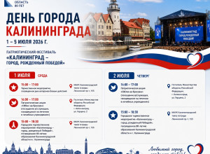 Программа празднования Дня города: пять дней событий