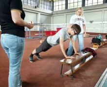 Незрячие спортсмены Калининграда впервые выполнили нормативы ГТО