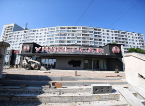 Реконструкция универсама «Московский» в Калининграде: работы перешли на нижний ярус