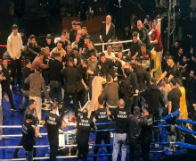 Калининградский боксер Сергей Горохов завоевал титул чемпиона мира в Турции, бой был прерван из-за массовой драки