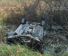 В Багратионовском районе произошло смертельное ДТП: перевёрнутая BMW и пострадавший мужчина