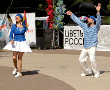 В Черняховске прошел фестиваль «Цветы России»