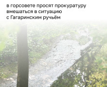 Депутаты обратились в прокуратуру из-за запаха от Гагаринского ручья в Калининграде
