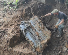 Поисковики ищут родственников лётчика Анатолия Жаркова, чей Ил-2 нашли в Багратионовском округе