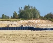 Суд постановил восстановить берег Преголи в Гурьевском округе после незаконных работ