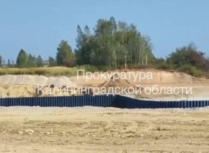 Суд постановил восстановить берег Преголи в Гурьевском округе после незаконных работ
