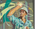В Советске на фасаде дома появится мурал, посвященный работнику атомной отрасли